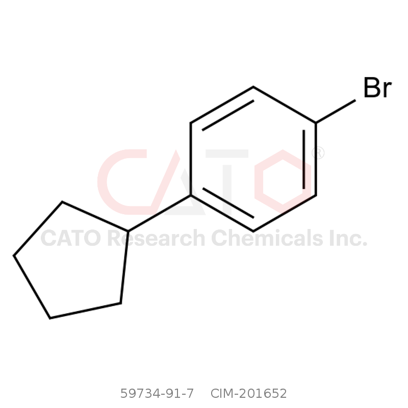 CAS No.:59734-91-7,1-Bromo-4-cyclopentylbenzene