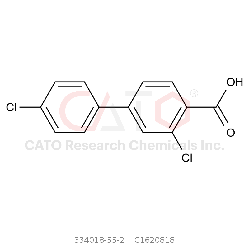 CAS No.:334018-55-2,2-氯-4-（4-氯苯基）苯甲酸