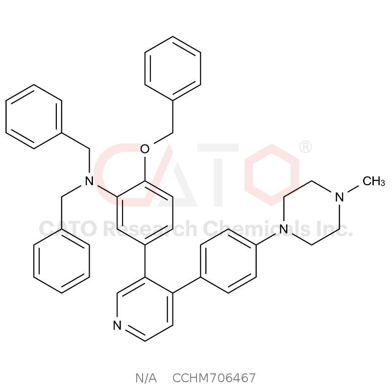 N,N-dibenzyl-2-(benzyloxy)-5-(4-(4-(4-methylpiperazin-1-yl)phenyl)pyridin-3-yl)aniline