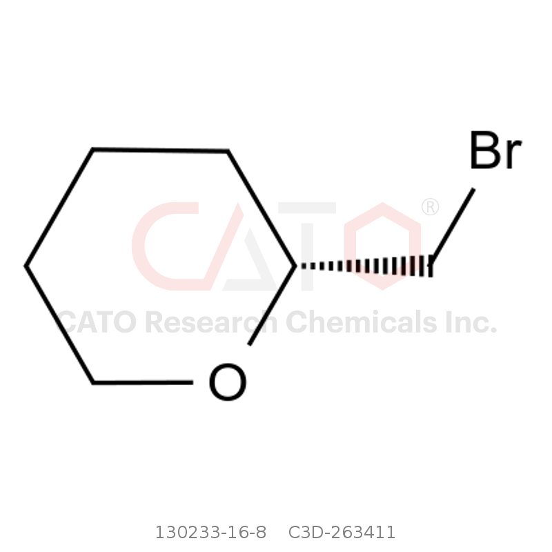 CAS No.:130233-16-8,(R)-2-(bromomethyl)tetrahydro-2H-pyran