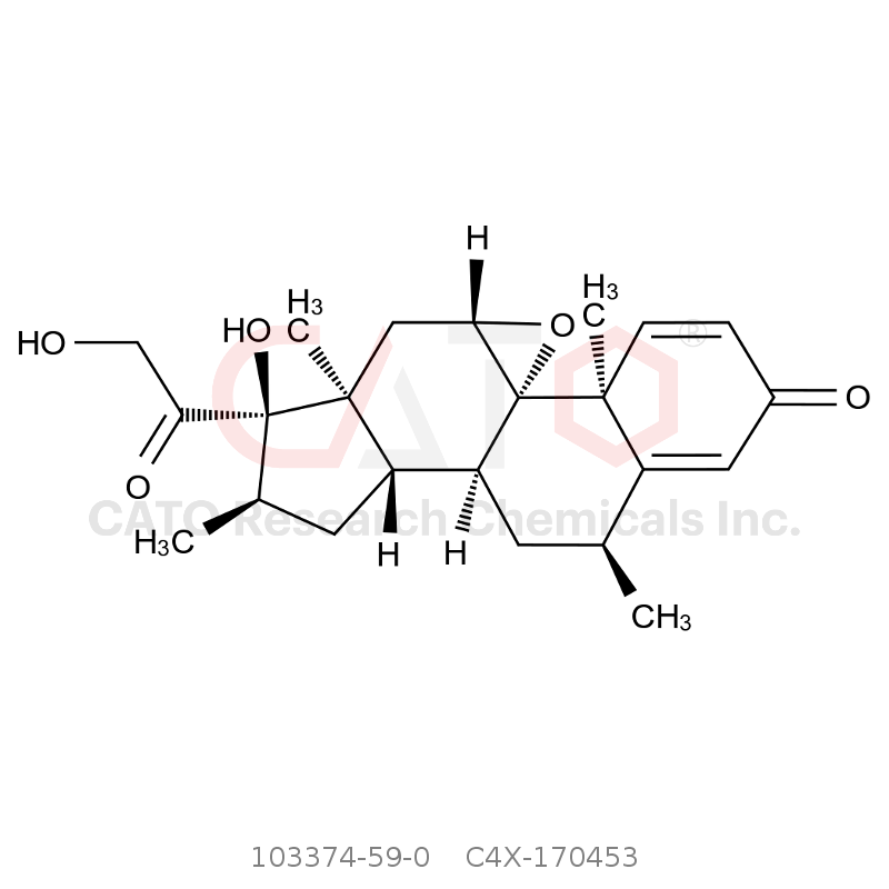 CAS No.:103374-59-0,Mometasone Impurity 53