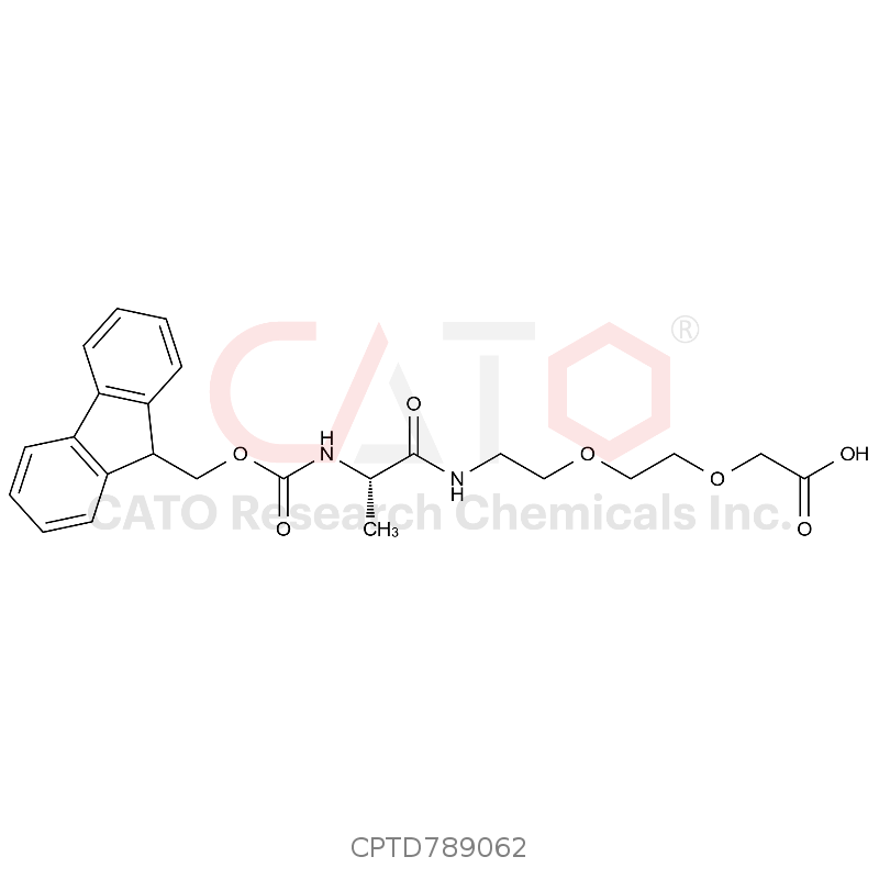 (S)-1-(9H-fluoren-9-yl)-5-methyl-3,6-dioxo-2,10,13-trioxa-4,7-diazapentadecan-15-oic acid