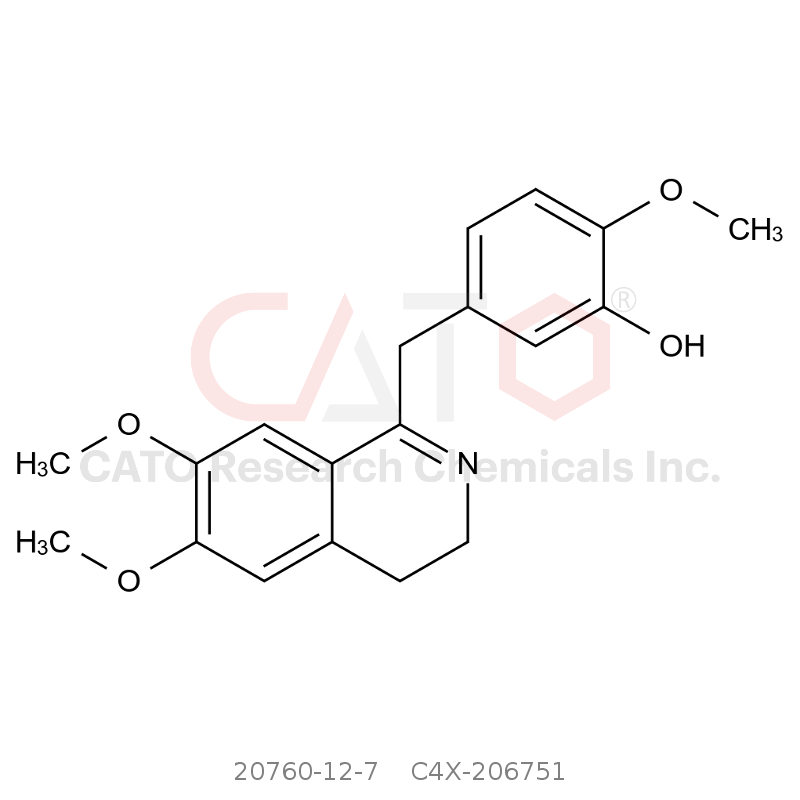 CAS No.:20760-12-7,Papaverine Impurity 51
