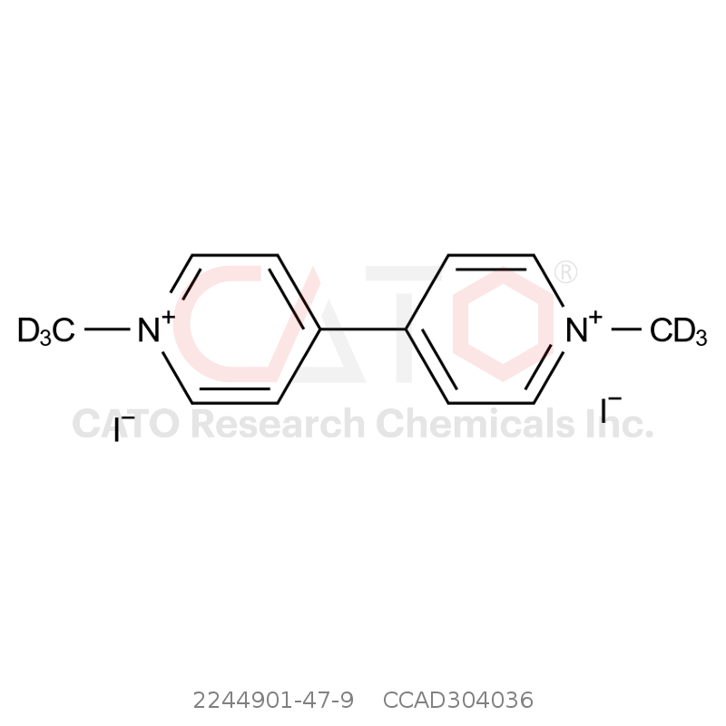 CAS No.:2244901-47-9,Paraquat-D6 diiodide