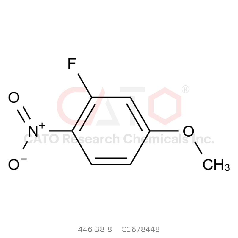 CAS No.:446-38-8,3-氟-4-硝基苯甲醚