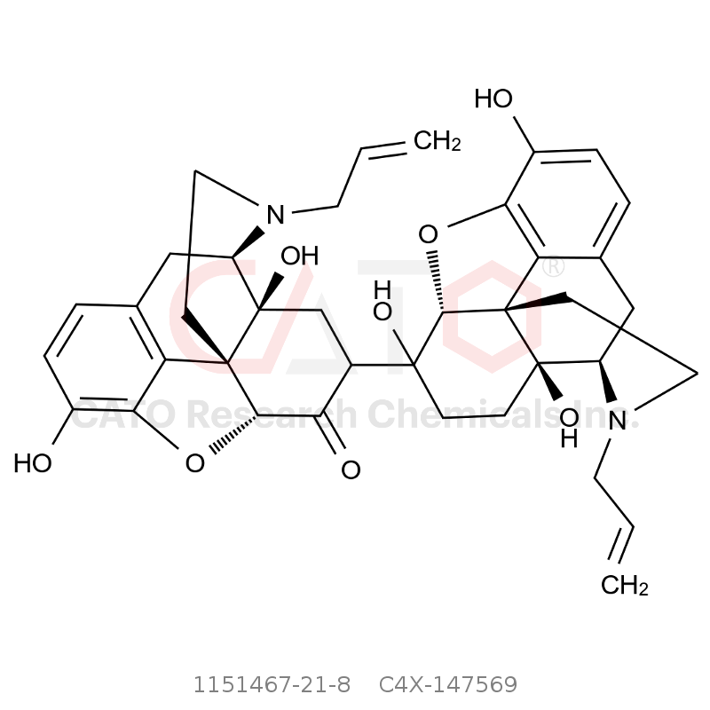 CAS No.:1151467-21-8,Naltrexone Impurity 69 (Mixture of Diastereomers)