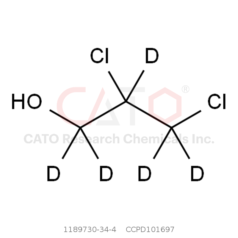 CAS No.:1189730-34-4,2,3-Dichloro-1-propanol-d5