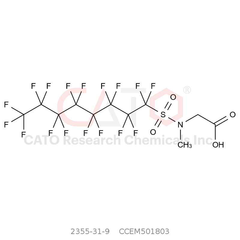 CAS No.:2355-31-9,N-甲基全氟辛基磺酰胺乙酸