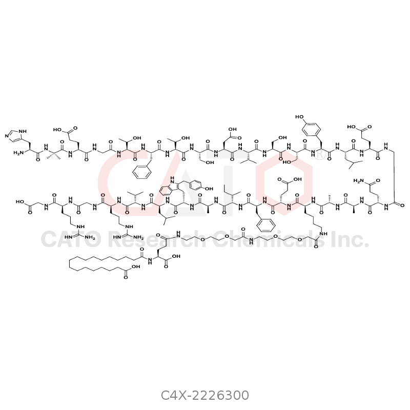 [β-Hydroxybenzyl-Trp]25-Semaglutide