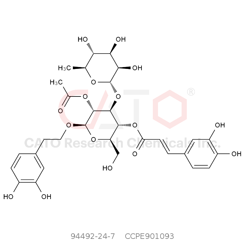 CAS No.:94492-24-7,2'-Acetylacteoside