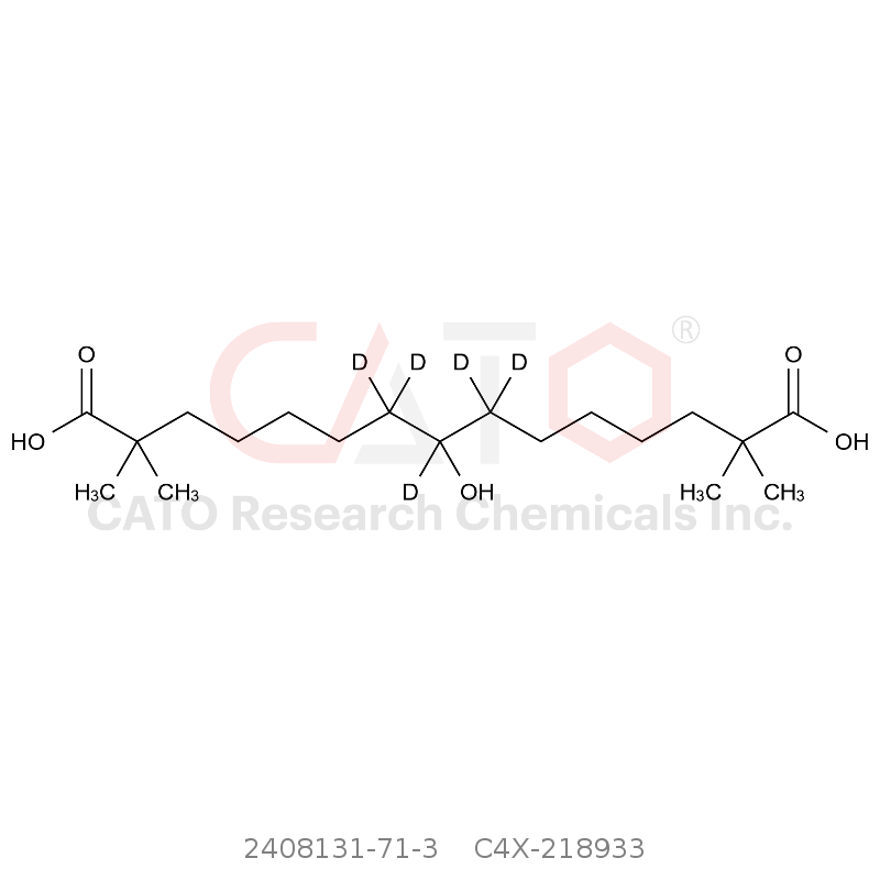 CAS No.: 2408131-71-3,Bempedoic Acid-D5