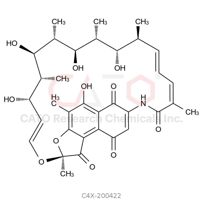 20-Dehydro-27-deacetyl rifamycin S