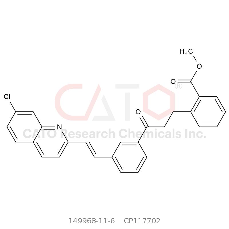CAS No.:149968-11-6,孟鲁司特 3-氧代苯甲酸酯