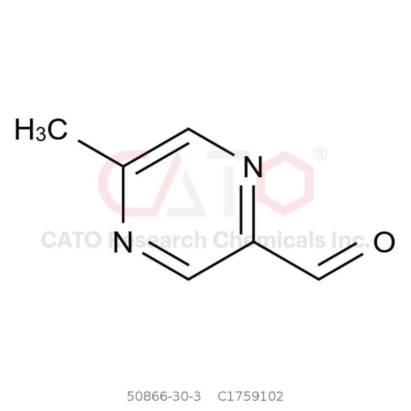 CAS No.:50866-30-3,5-Methylpyrazine-2-carbaldehyde