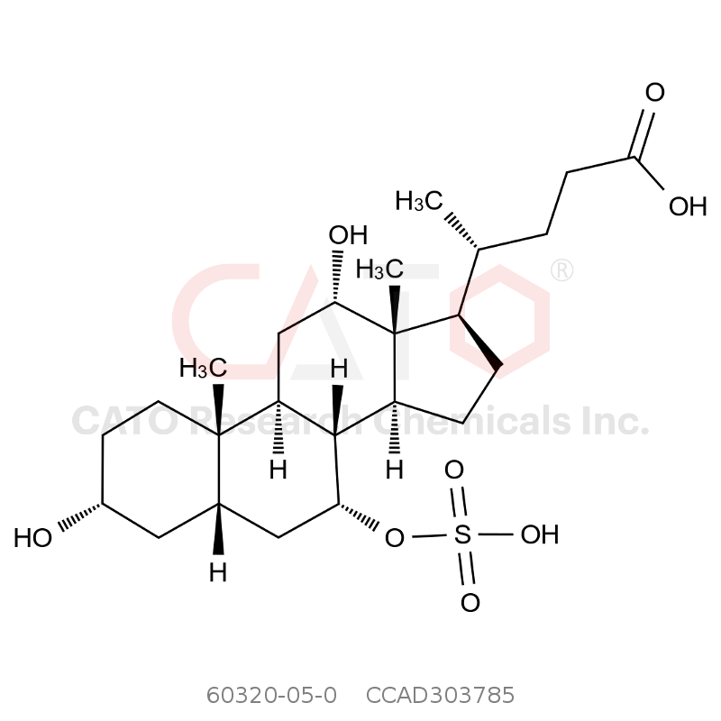 CAS No.:60320-05-0,Cholic Acid 7-sulfate
