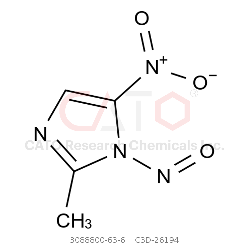 CAS No.:3088800-63-6,2-Methyl-5-nitro-1-nitroso-1H-imidazole