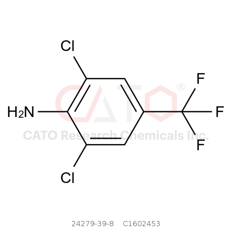 CAS No.:24279-39-8,2,6-Dichloro-4-(trifluoromethyl)aniline