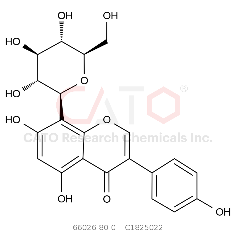 CAS No.:66026-80-0,Genistein-8-C-glucoside