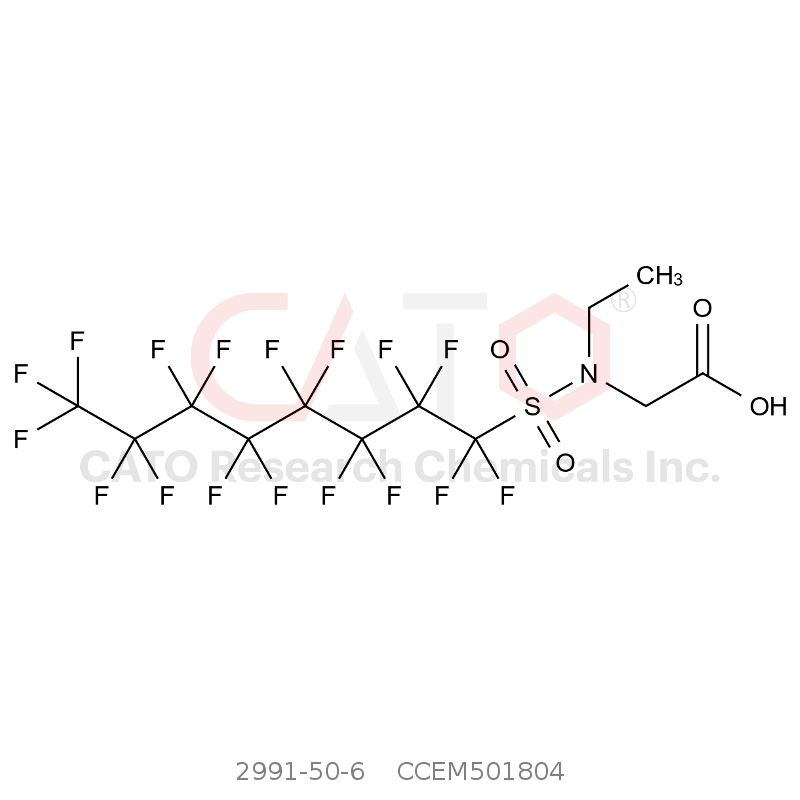 CAS No.:2991-50-6,N-乙基全氟辛基磺酰胺乙酸