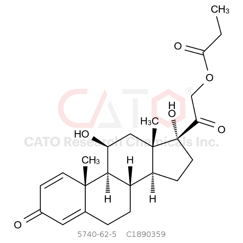 CAS No.:5740-62-5,Prednicarbate EP Impurity C
