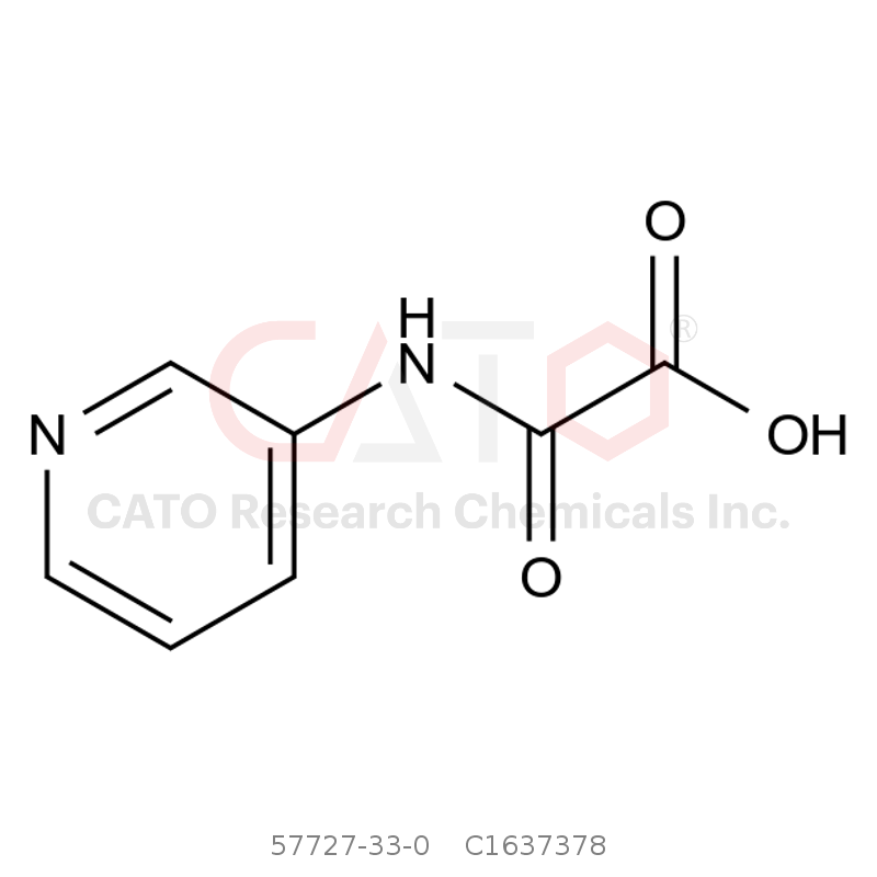 CAS No.:57727-33-0,2-Oxo-2-(pyridin-3-ylamino)acetic acid