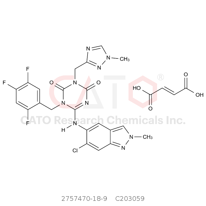 CAS No.:2757470-18-9,Ensitrelvir fumarate