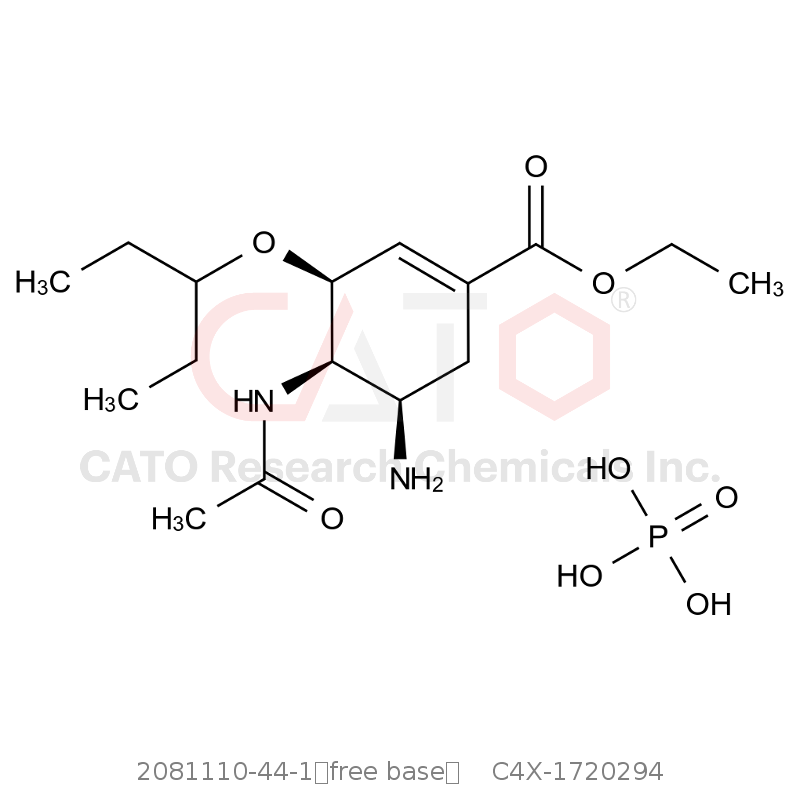 CAS No.:2081110-44-1（free base）,Oseltamivir impurity 294
