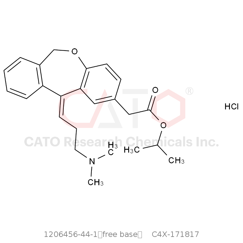 CAS No.:1206456-44-1（free base）,奥洛他定杂质17 HCl