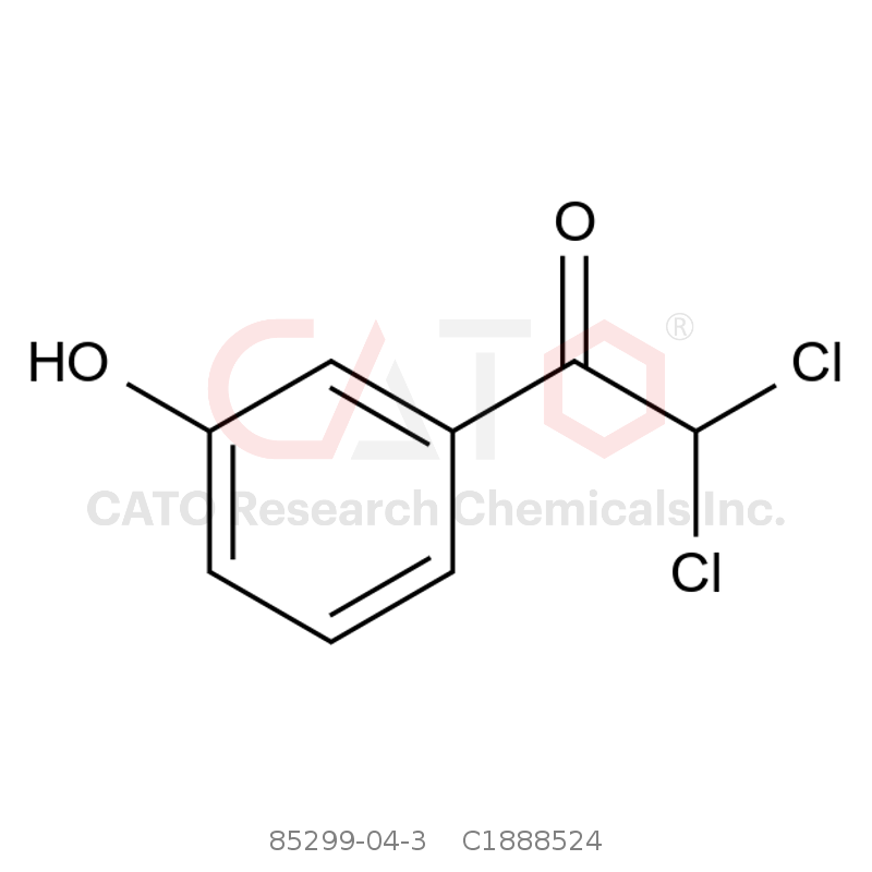 CAS No.:85299-04-3,2,2-Dichloro-1-(3-hydroxyphenyl)ethanone