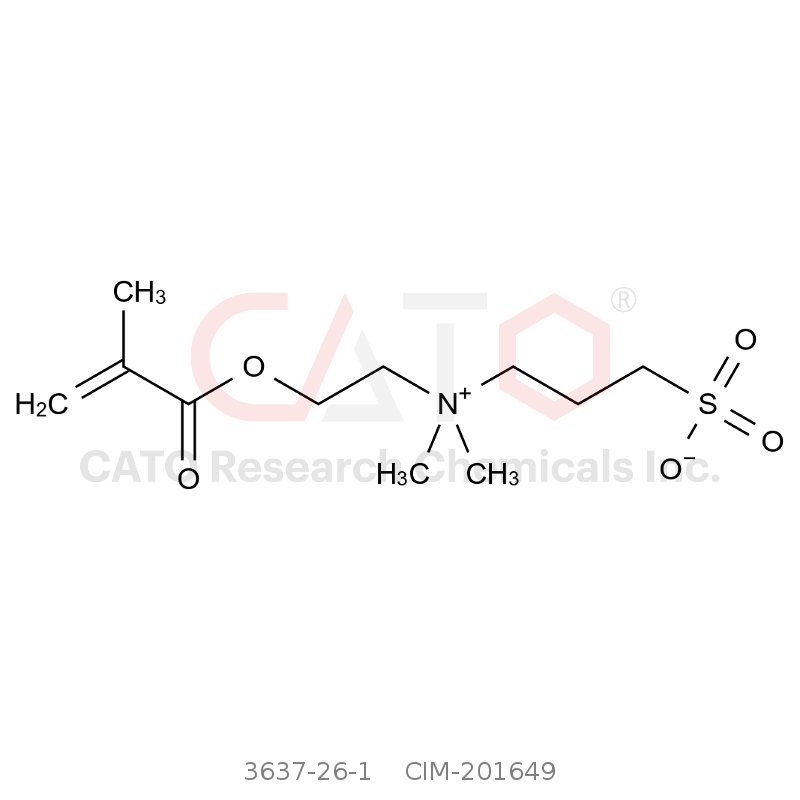 CAS No.:3637-26-1,[2-(Methacryloyloxy)ethyl]dimethyl-(3-sulfopropyl)ammonium Hydroxide