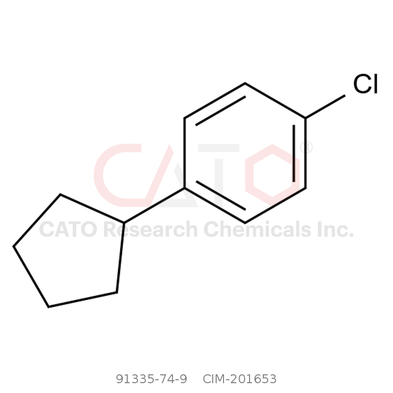 CAS No.:91335-74-9,1-Chloro-4-cyclopentylbenzene