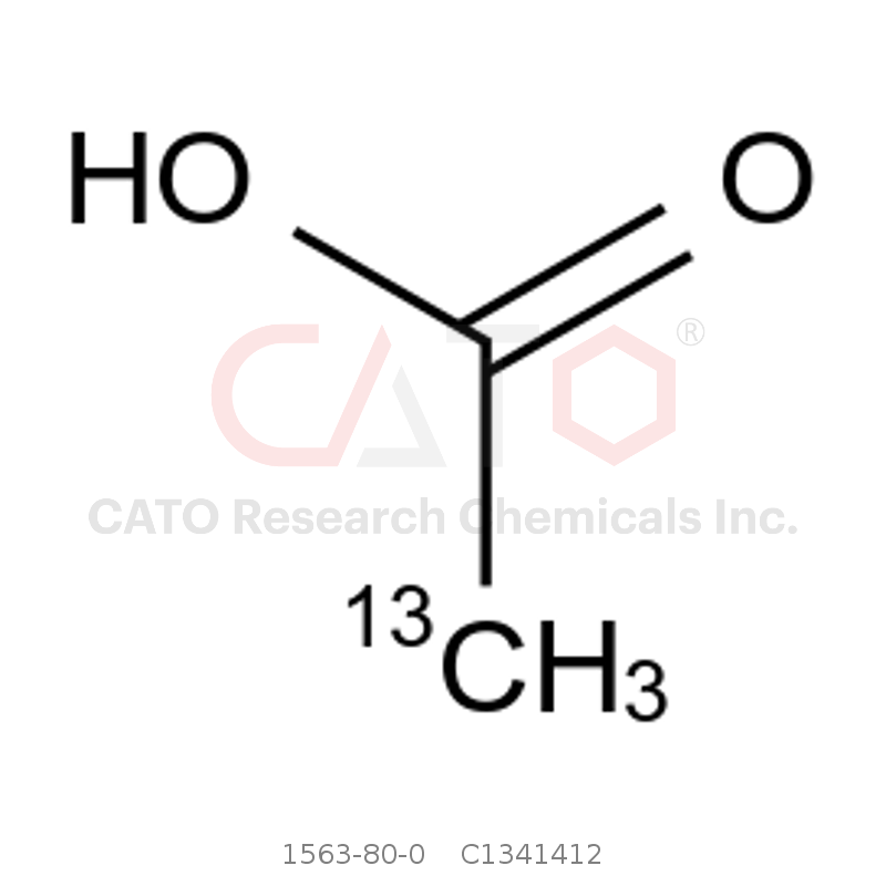 CAS No.:1563-80-0,Acetic acid-2-¹³C