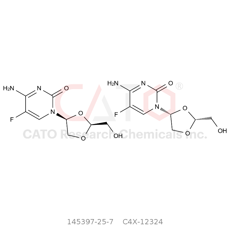 CAS No.:145397-25-7,Emtricitabine Impurity 4