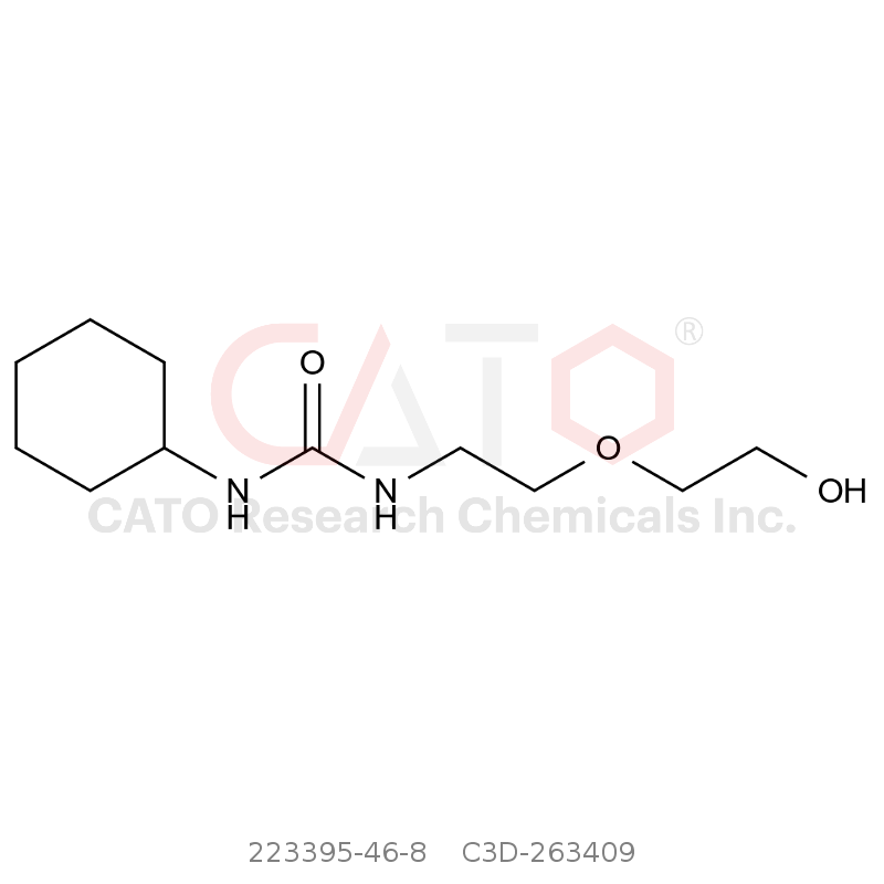 CAS No.:223395-46-8,1-Cyclohexyl-3-(2-(2-hydroxyethoxy)ethyl)urea