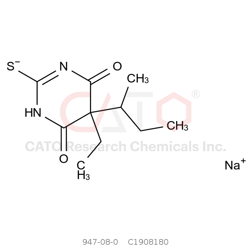 CAS No.:947-08-0,硫代丁巴比妥钠盐