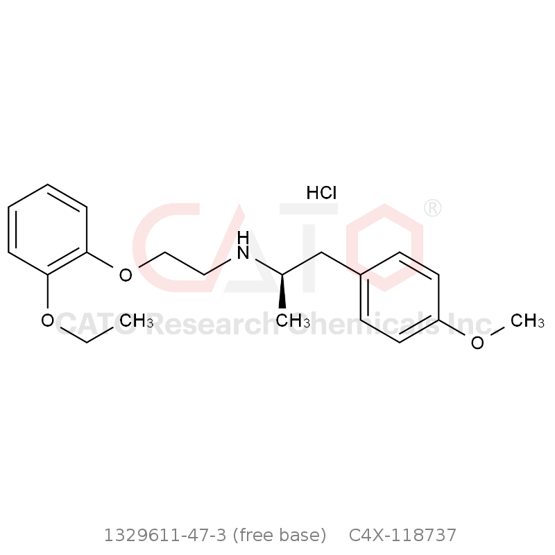 CAS No.: 1329611-47-3 (free base),Tamsulosin EP Impurity H HCl