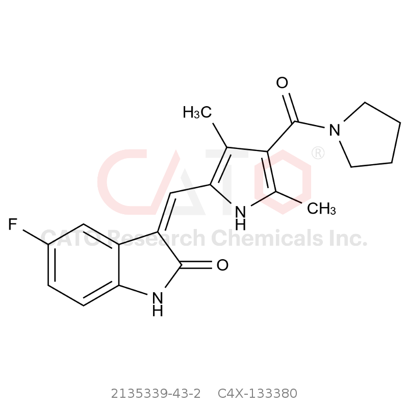 CAS No.:2135339-43-2,Sunitinib Impurity 80