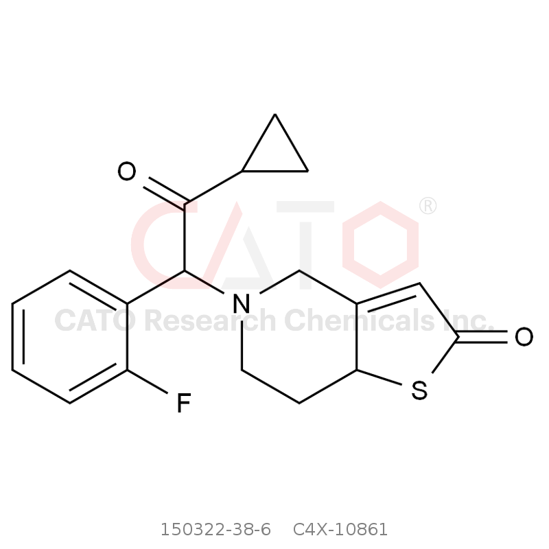 CAS No.:150322-38-6,Prasugrel EP Impurity D