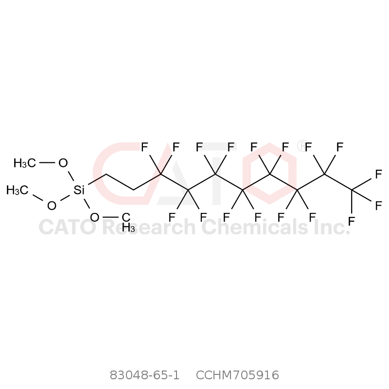 CAS No.:83048-65-1,Trimethoxy(1H,1H,2H,2H-heptadecafluorodecyl)silane