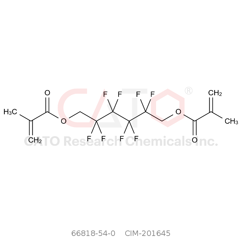 CAS No.:66818-54-0,2,2,3,3,4,4,5,5-octafluorohexane-1,6-diyl bis(2-methylacrylate)