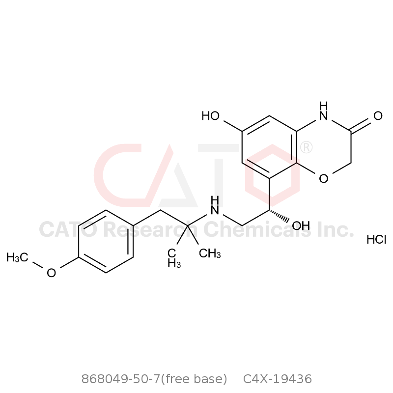 CAS No.:868049-50-7(free base),(S)-Olodaterol hydrochloride