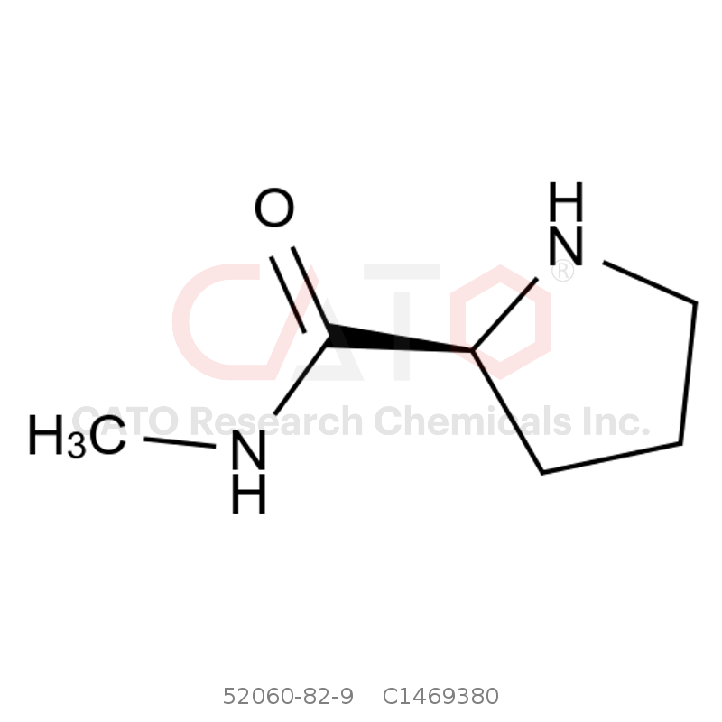 CAS No.:52060-82-9,(2S)-N-Methyl-2-pyrrolidinecarboxamide