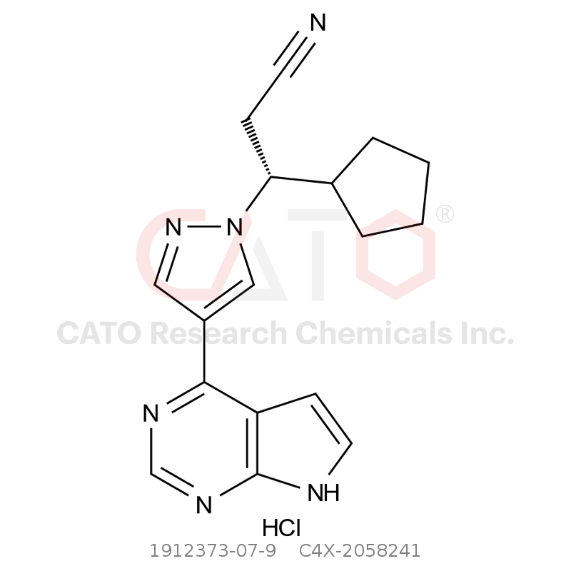 CAS No.:1912373-07-9,Ruxolitinib HCl