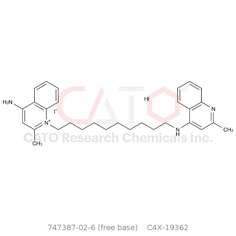 CAS No.:747387-02-6 (free base),Dequalinium EP Impurity B HI