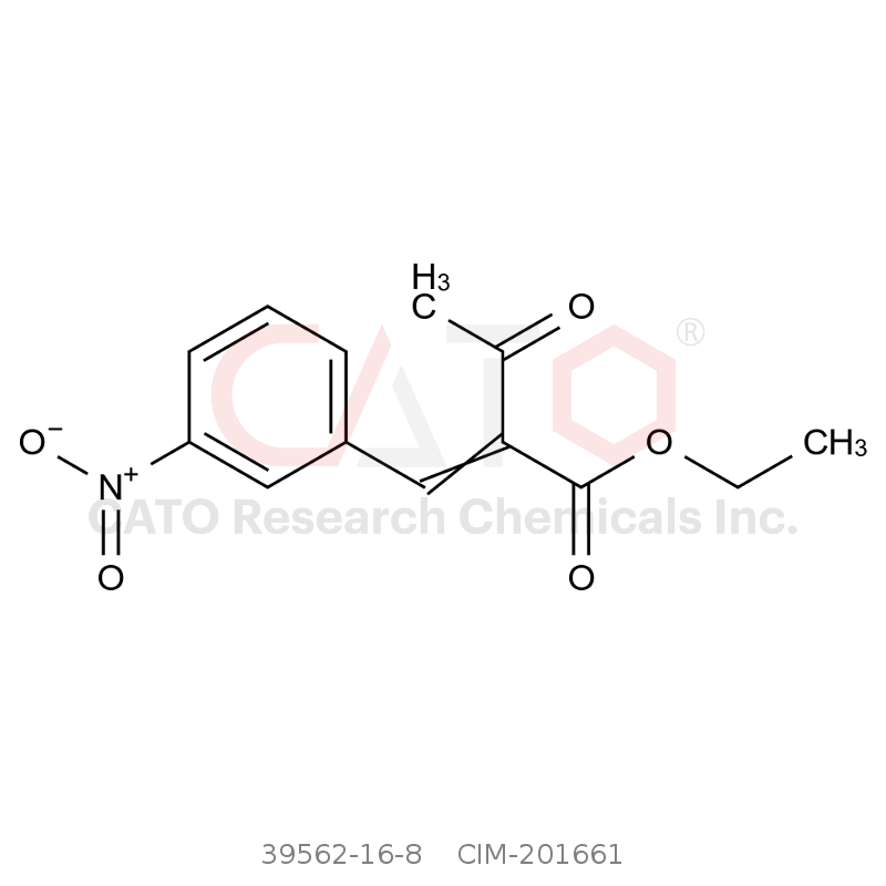 CAS No.:39562-16-8,Ethyl 2-(3-nitrobenzylidene)-3-oxobutanoate