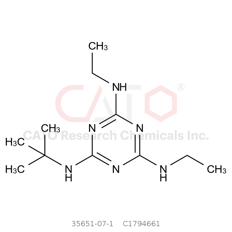 CAS No.:35651-07-1,Bis(ethylaMino)-tert-butylaMino-s-triazine