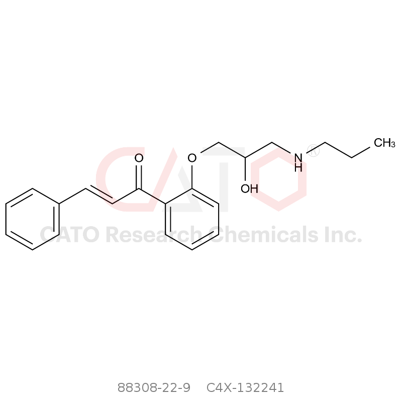 CAS No.:88308-22-9,Propafenone Impurity 41