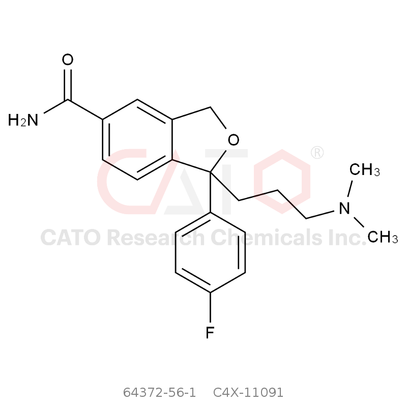 CAS No.:64372-56-1,西酞普兰EP杂质A