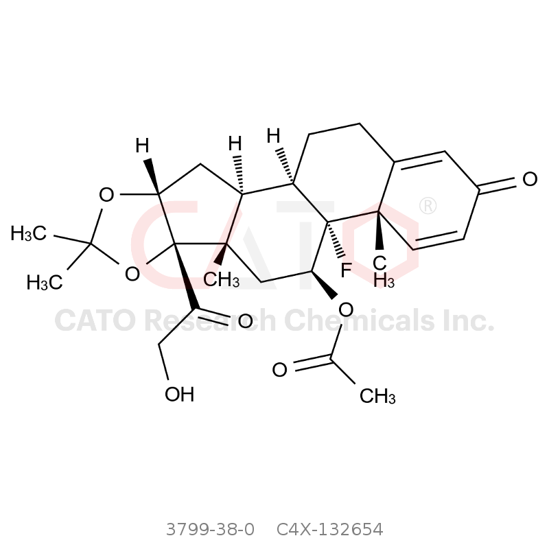 CAS No.:3799-38-0,Triamcinolone Acetonide Impurity 54