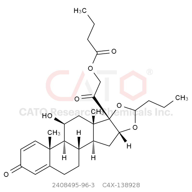 CAS No.:2408495-96-3,Budesonide Impurity 28 (Mixture of Diastereomers)